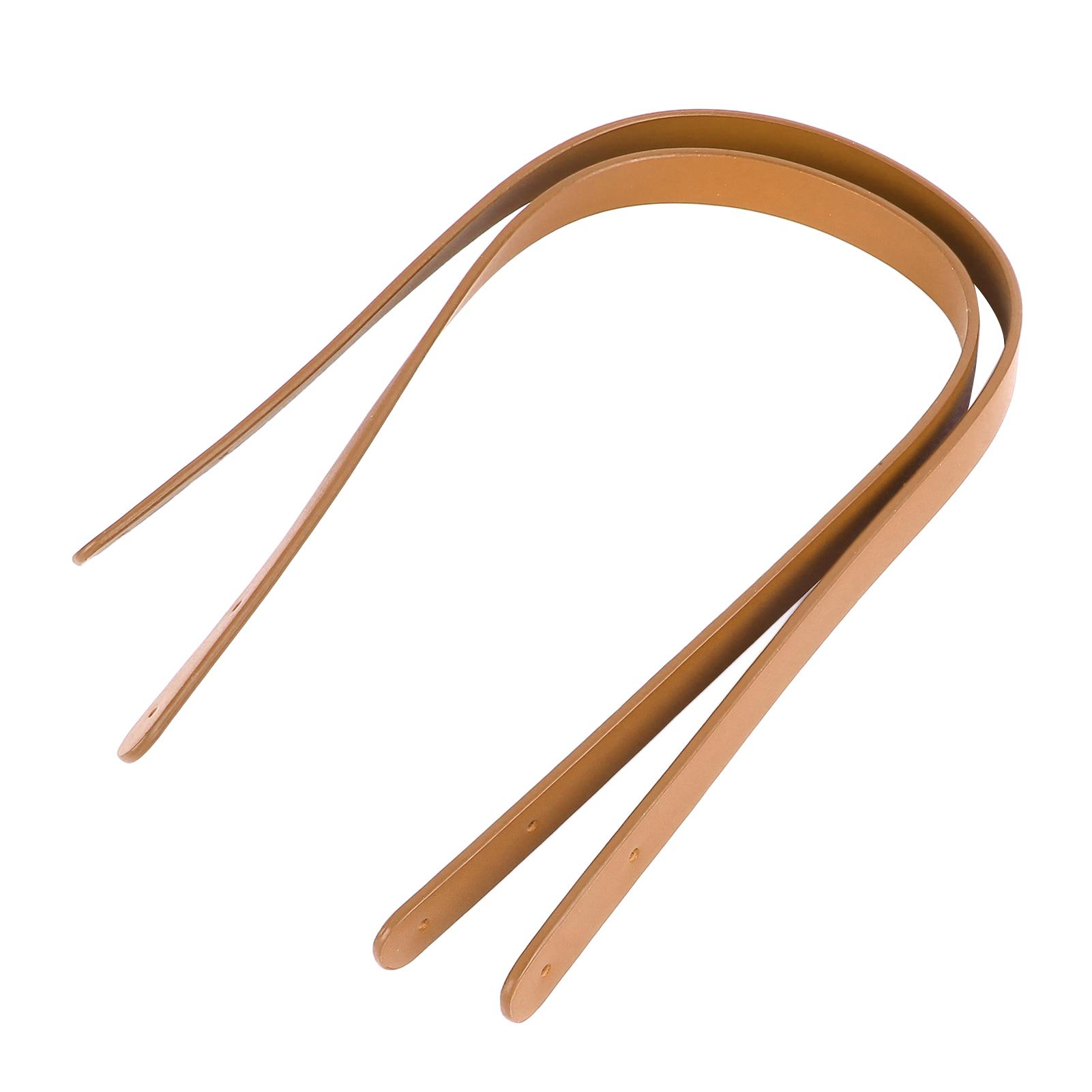 

Кожаные ручки для сумок Минималистичные прочные удобные сменные кожаные сумки-ремешки для сумок жёлтый