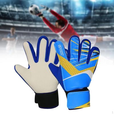 Kids Football Goalkeeper Gloves for Beginner Boys and Girls Wear Resistant Portable Stylish Anti