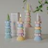 Pagoda Scented Candles, Wedding Ceremony Sense Creative Ornament Props Scented Candles Romantic Exquisite Handmade Gifts