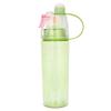 NEW 600ML Sports Spray Plastic Water Cup Outdoor Cooling Water Bottle Creative Student Gift Spray Water Cup Handy Cups Drinkware
