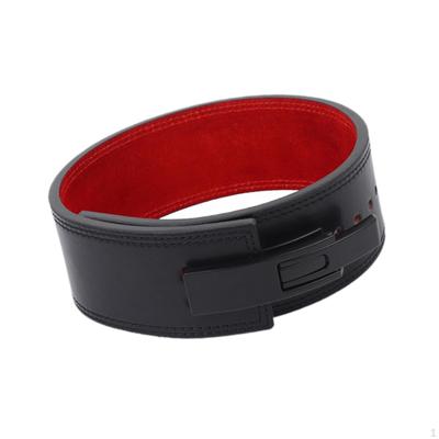 Ceinture d'haltérophilie réglable pour entraînement au soulevé de terre
