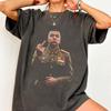 Diktatorius Mbappé vidurinio piršto marškinėliai Prancūzijos futbolo gerbėjų dovana 2026 m. vasaros naujiena Unisex Unisex medvilniniai per dideli marškinėliai Street Wear Y2k