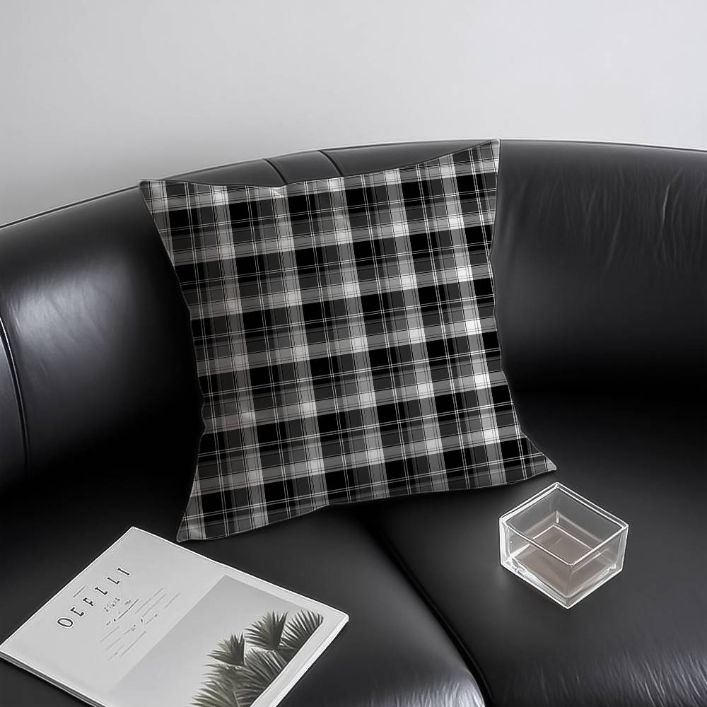 Black white and gray Pillow Case Anti-dustmite Invisible zipper Sofa Bed