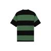 Li Ning Sports Fashion Series Color Block Striped Loose Round Neck Short Sleeve T-Shirt Men Tops Mist-Pine-Green AHSS571-5