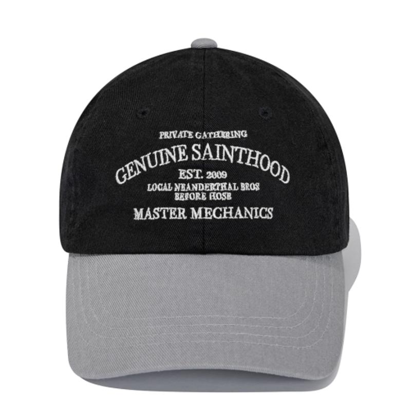 SAINTPAIN SP G.SAINTHOOD BALL CAP-BLACK
