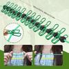 With 12 Clothespins Outdoor Clothesline Windproof Non-Slip Clotheslines  Outdoor Travel Camping