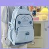 Large Capacity College Style Nylon Backpack With Breathable Design For University Students