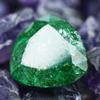 Natural Green Emerald Loose Gemstone Trillion Cut 16.75 ct for Jewelry Making and Gem Collections