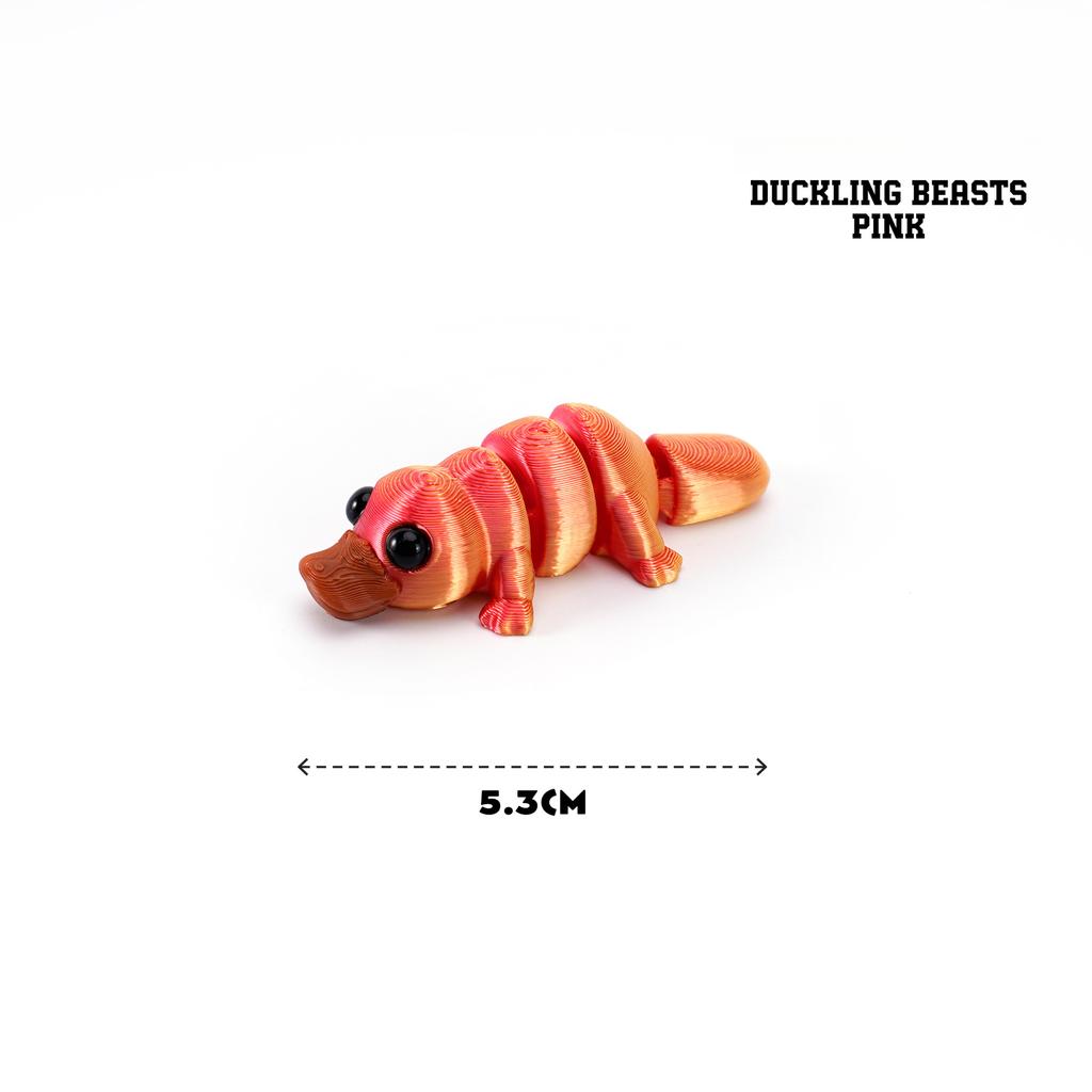 3D Printed Animals Movable Joint Fidget Toy Figurine Simulation Animal Office Desktop Ornament  New Year Gifts Crafts Gift