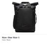 Nike Polyester Laptop Bag Backpack Regular Unisex Black BA5538-010