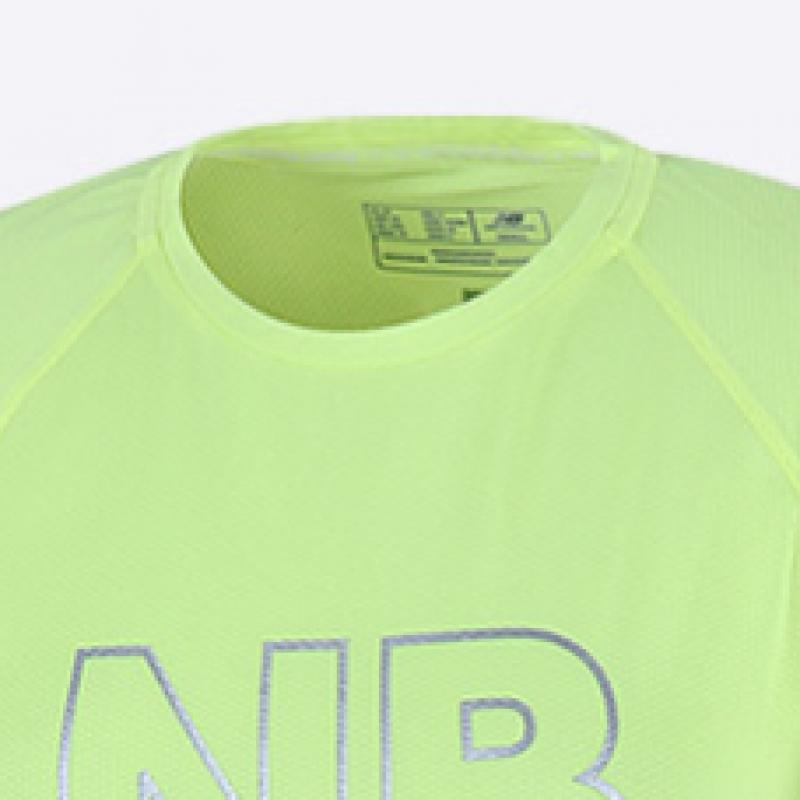 New Balance Women S Ice 2.0 Short Sleeve Tee  Nbne836622 Yellow   Yellow