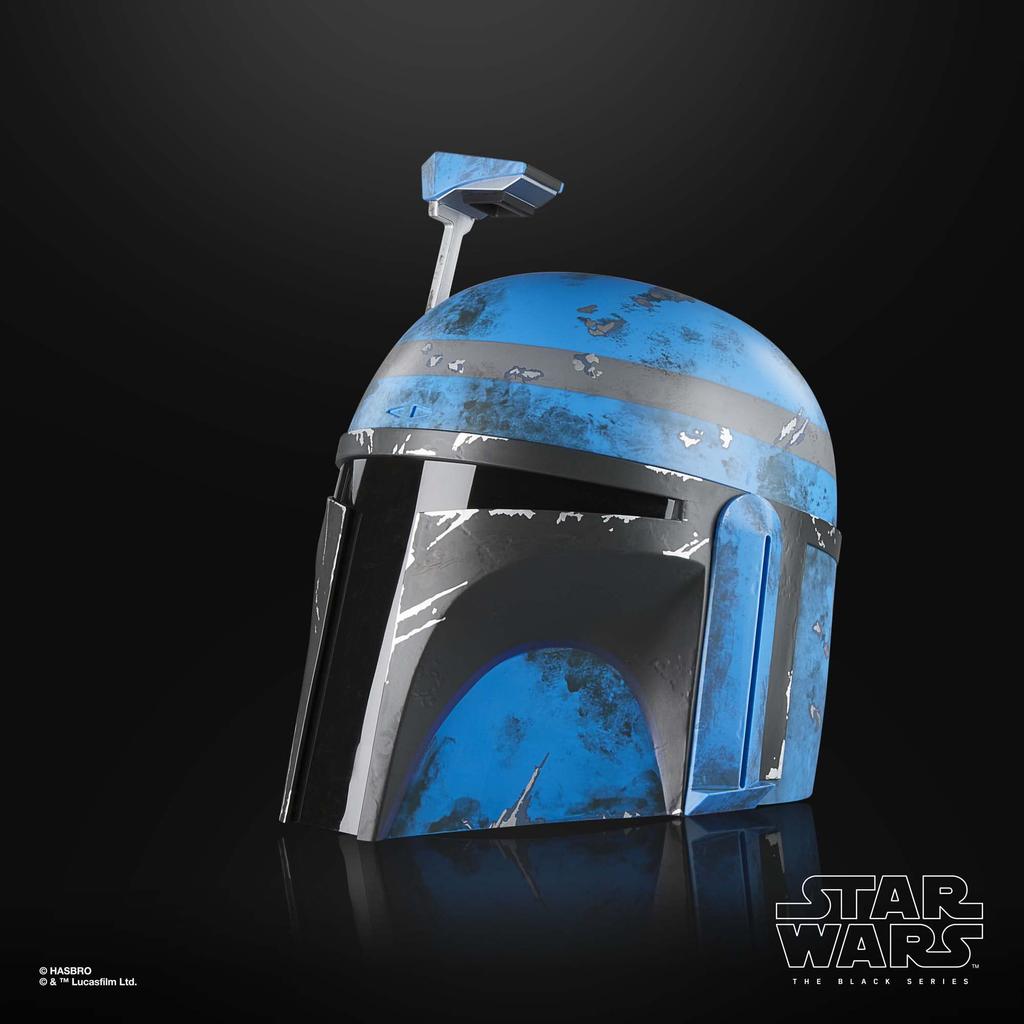 STAR WARS The Black Series Ax Woves Premium Electronic Helmet The Mandalorian Adult Roleplay Item Ages 14+