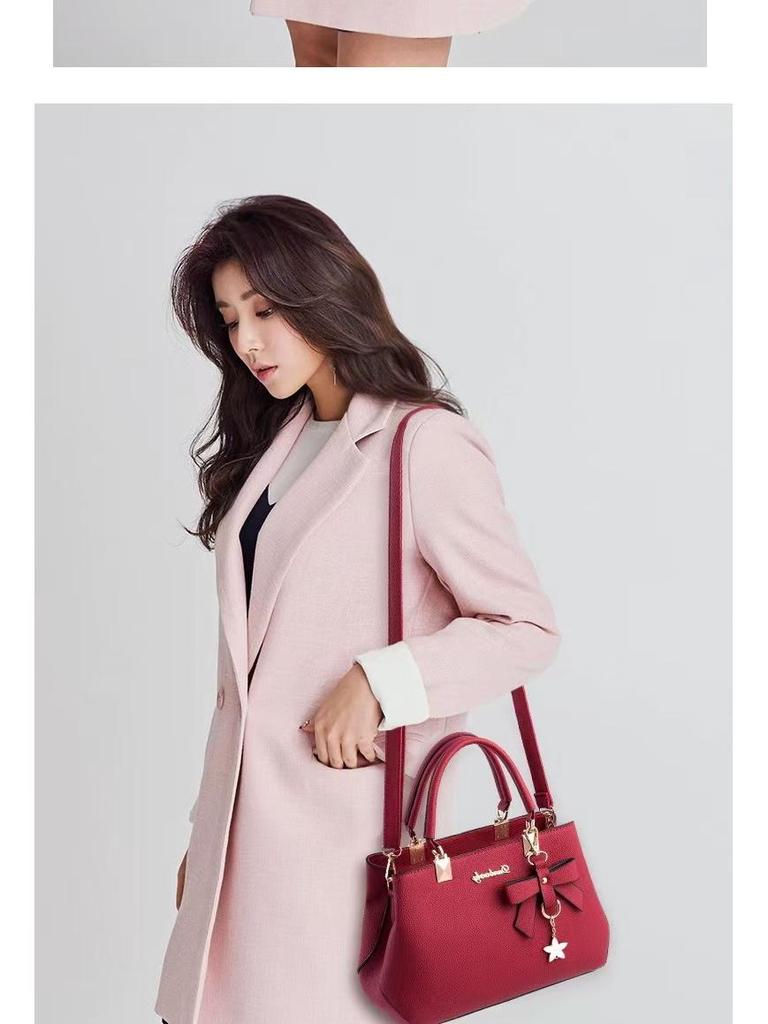 Taizhou Korean-Style Women's Trendy Large-Capacity Textured Shoulder & Crossbody Bag