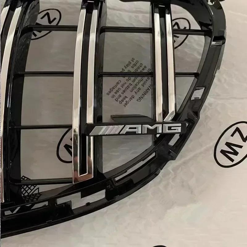 BSJH8 For AMG badge sticker W176 W210 W205 W212 W202 W213 GLA/GLC/CLS/GLK class accessories Amg Mercedes-Benz front grille.