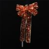 Christmas Tree Bow LED Ribbon Bows, Christmas Tree Topper, Decorative Bows , Handmade Decorative Bow For Christmas Tree Wreath Crafts DIY Decoration