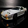 1/24 Mazda RX7 Supercar Alloy Car Diecasts & Toy Vehicles Car Model Sound and Light Pull Back Car Toys Children's Gifts