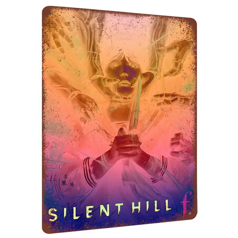 

Custom Silent Hill F Game Art Metal Tin Sign Vintage Decorative Wall Hanging Home Decor Poster 20x30cm（7.8x11.8inch）