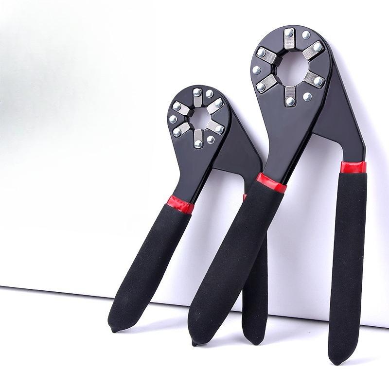 Víceúčelový šestihranný legovaný ocelový průmyslový 6palcový 8palcový ručně nastavitelný klíč s upínací funkcí pro domácnost