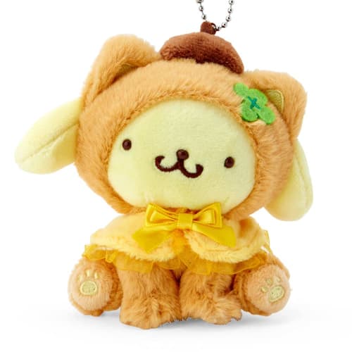 Sanrio Pompompurin Dressed Up Cat Mascot Holder (Healing Cat) 799386
