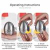 Non Slip Base Mechanical Kitchen Timer Stainless Steel Countdown Cooking Timer  Kitchen Cooking