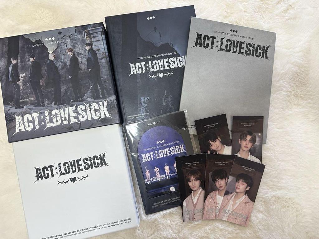 [USED] txt act lovesick dvd tuva