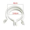 1Meter Curtain Track Rail Glider Hooks Straight Slide Windows Balcony Plastic Bendable Home Window Decor Accessories