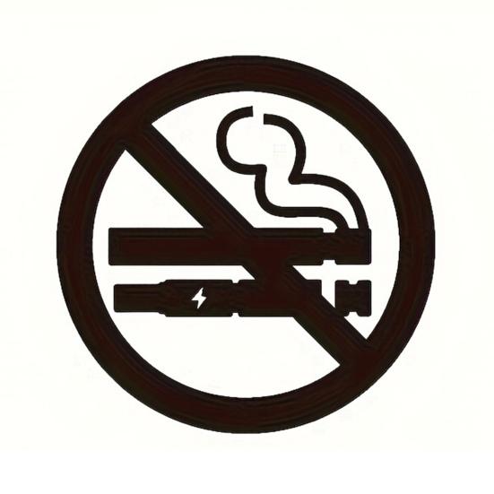 

Акриловая табличка «Не курить» самоклеящаяся для бизнеса, офиса, ресторана, общественного места, предупреждающая табличка о запрете курения, настенное украшение