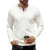 American Style Mens Long Sleeve Hoodless Jacquard Slim Fit Vintage Sweatshirt