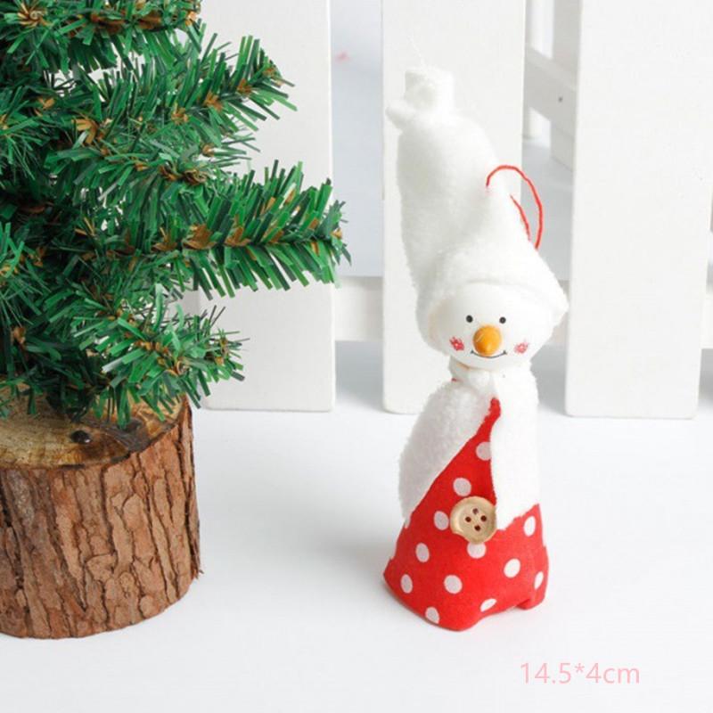 Pandantiv Păpușă din Pânză de Crăciun Mini Decor Pom de Crăciun Înger Moș Crăciun Om de Zăpadă Ornament Păpușă de Crăciun Decorațiune de Crăciun pentru Casă