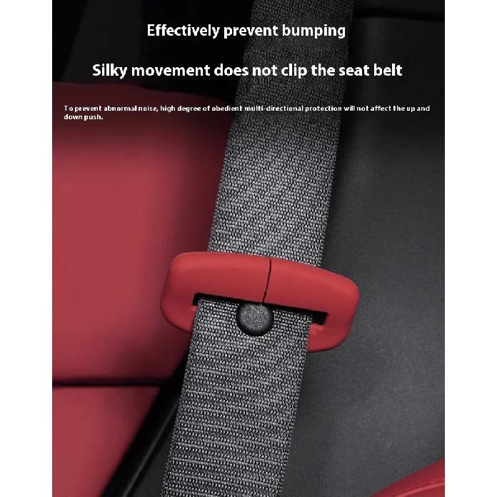 seat belt Silicone buckle sleeve For Toyota Corolla Camry Rav4 Yaris Hilux Prius Auris All series Seat belt protective cover