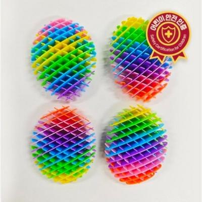Certification de sécurité pour enfants Ruit Honeycomb Fidget Toy 4P 3 types, puzzles populaires coréens