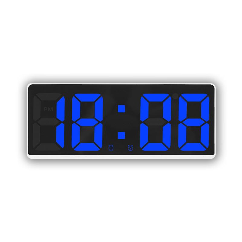 Simple Led Digital Alarm Clock With Date Timer For Home Office And Nightstand Use