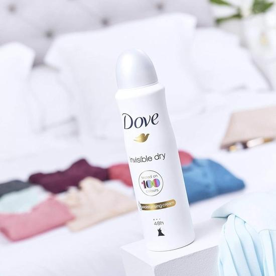 Dove Unisex Invisible Dry Female Fresh Antiperspirant Deodorant Spray, 250 Ml, 1 Count