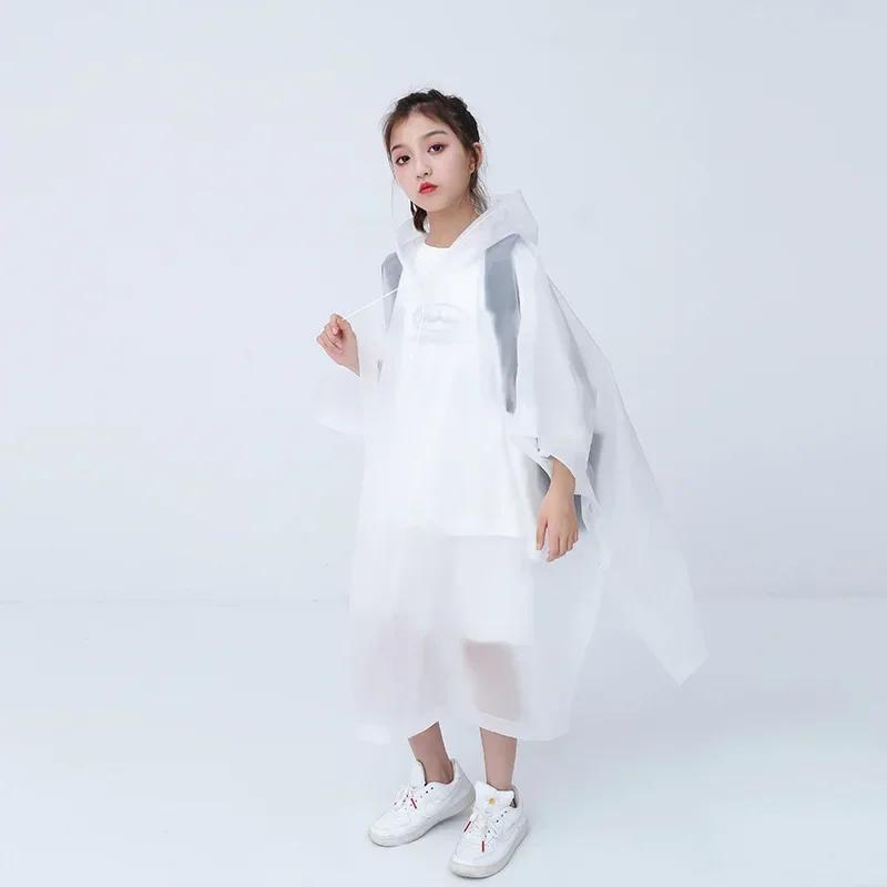 Children s Raincoat Travel Light Fashion Cloak Raincoat Boys and Girls Student Raincoat Electric Bicycle