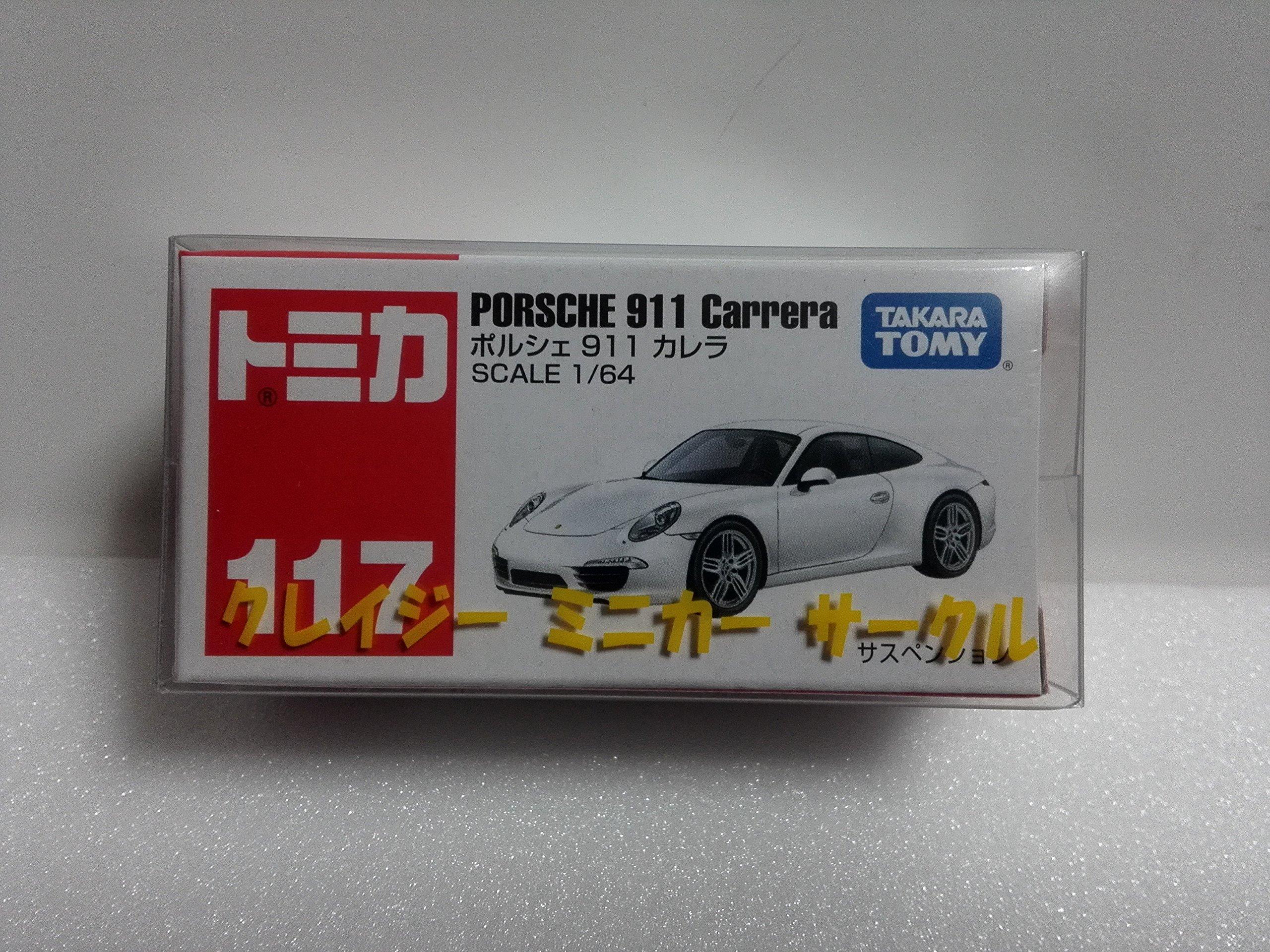 

Tomica 117 Porsche 911 Carrera Crazy Miniature Car Circle with Case No.