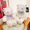 Sweet Lolita Bear Plush Doll - Cute White Bear with Bow and Lace