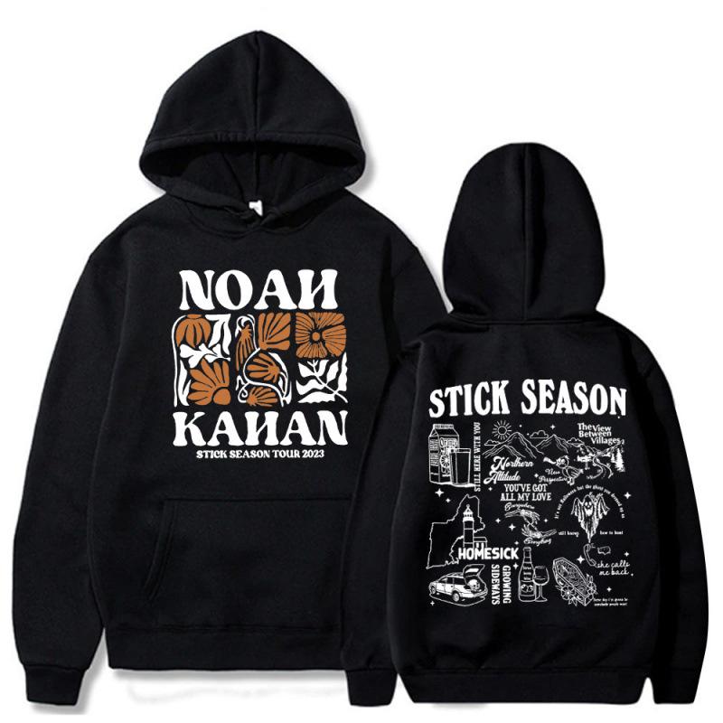 

Noah Kahan Hoodie Noah Kahan Stick Season Hoodie XS чорний