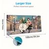 Spy x Family Anime Color Mouse Pad Large Gaming Table Cushion Non-slip Laptop Tablet Big Mousepad XXL Mat Mini PC Playmat With Lock edge
