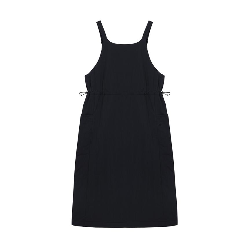 nau W Cozy Padded Dress Black