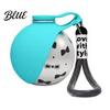 10 Oz Pet Water Bottle Portable Dog Ball Stainless Steel Bottle Leak-Proof Convenient Refill with Foldable Silicone Bowl for Outdoor Walks Travel