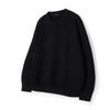 HERVINO Raglan Crewneck Muscle Knit [Black]