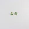European Floral Luxury Zirconia Necklace & Earring Set, Elegant Women's High-End Fashion Accessory