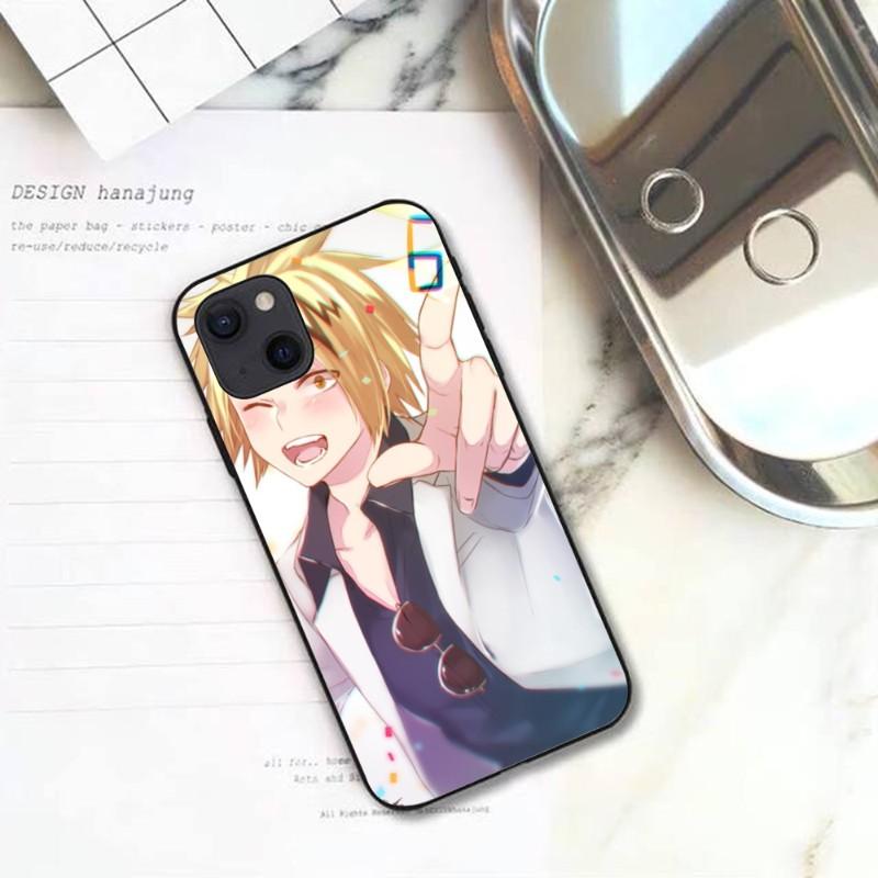 

Чехол для телефона Denki Kaminari для iPhone 13 12 11 XS X 8 7 6 Plus Mini Pro Max SE 2022, мягкий черный чехол для телефона iPhone SE 2020-2022