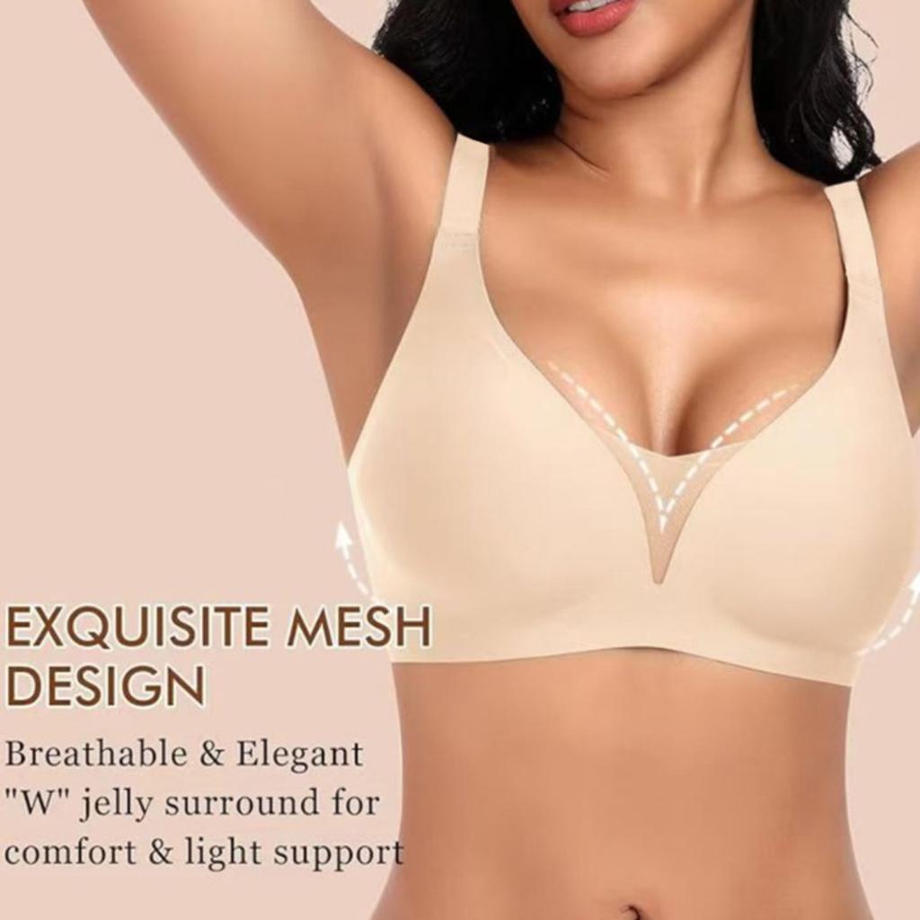 Women'S Seamless Wide Strap Bra, Top Style Without Underwire or Padding, Comfortable and Breathable, Suitable for Everyday Wear In For All Seasons