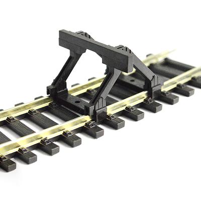 Model železničního zarážedla Měřítko 1:87 Ho Vlak Železnice Odporová kolej Nárazník Čerpadlo Budova Diorama Scéna Příslušenství