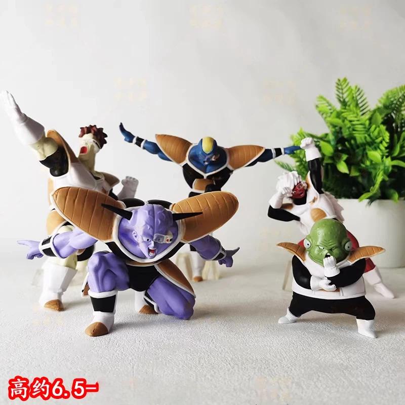 6-16cm/2-6in 5pcs/Set Dragon Ball Sd  Ginyu Force Gk Captain Rigobert Gourdaut Keanu Of Felisaz Legion Surprise Gift