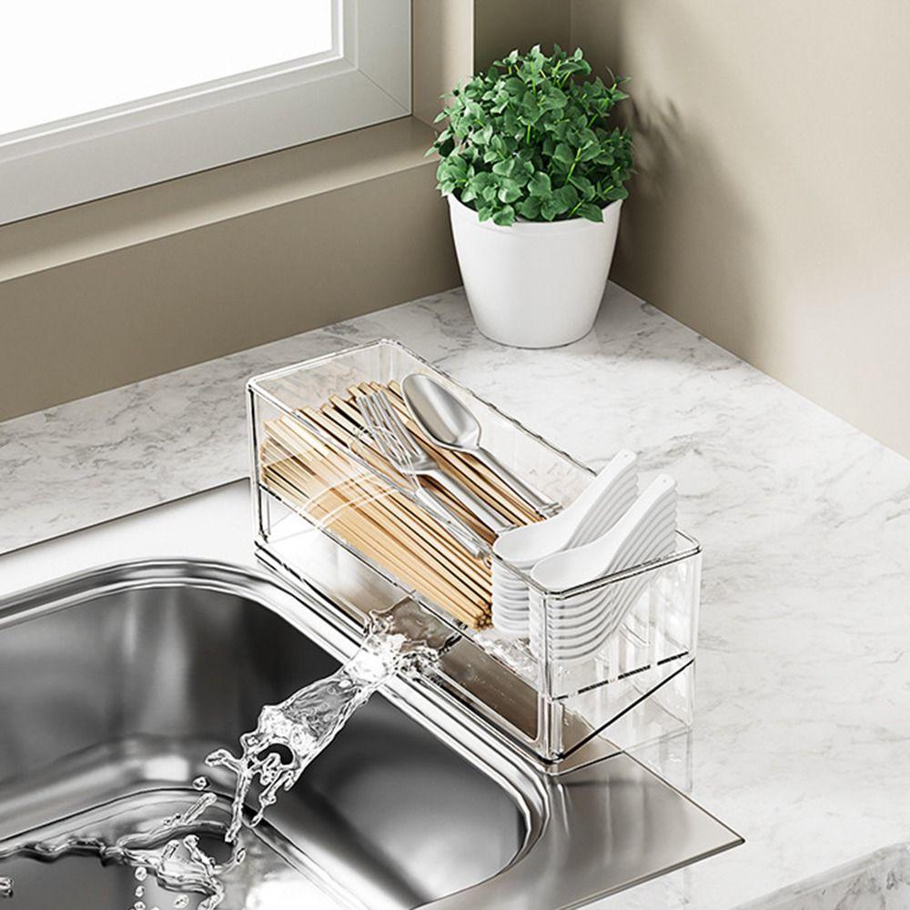 Detachable Partition Self-Draining Kitchen Sink Organizer Quick Dry Shower Storage Holder  Shampoo