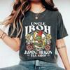 Camiseta Casa de Té Dragón de Jazmín Tío Iroh Avatar La Leyenda de Aang Bella Canvas Camiseta de Manga Corta Unisex para Mujer Todas las Estaciones