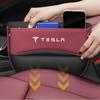 Multifunction Car Seat Gap Organizer Storage Box Crevice Side Storage Pocket Wallet for Tesla Model 3 Model S X Y Accessories