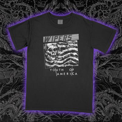 Wipers Youth of America T-Shirt Punk Rock Band Flag Graphic Tee Vintage Unisex
